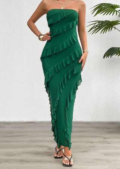 Ruffled Maxi