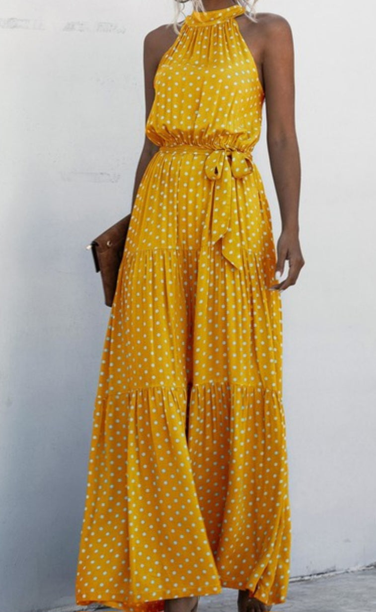 Polka Dot Maxi