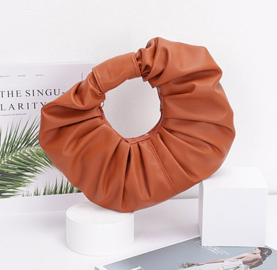 Ruched Handbag