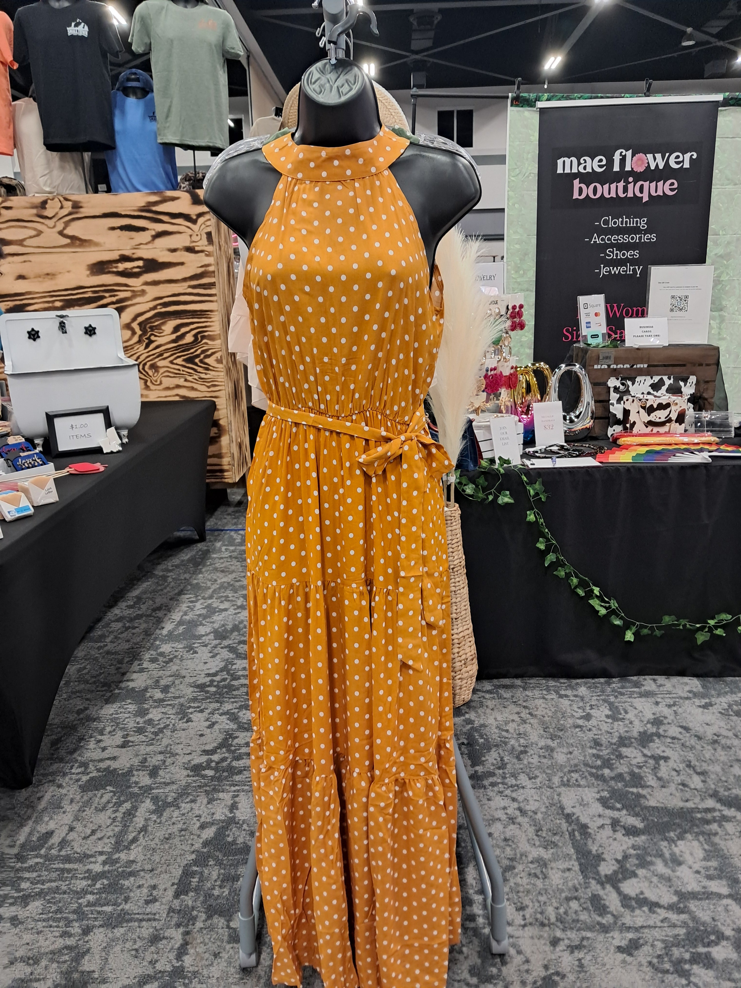 Polka Dot Maxi